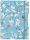 Caiet My.book Flex A5, 40 file, patratele, Ladylike Birds, elastic gri Herlitz